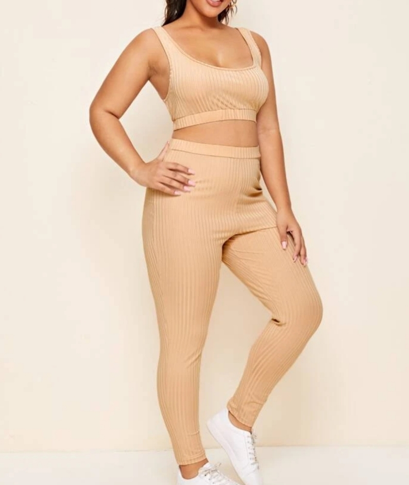 Cream Two Piece Set - Picture 2 of 3